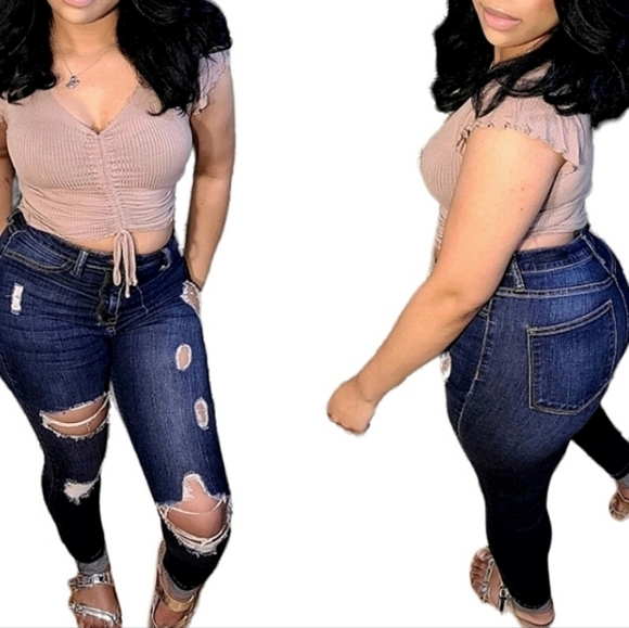 Cello Denim - 💙Cello Distressed Denim Blue Jeans💎